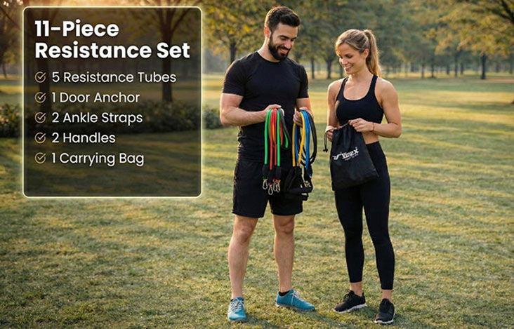 Resistance Tubes Set