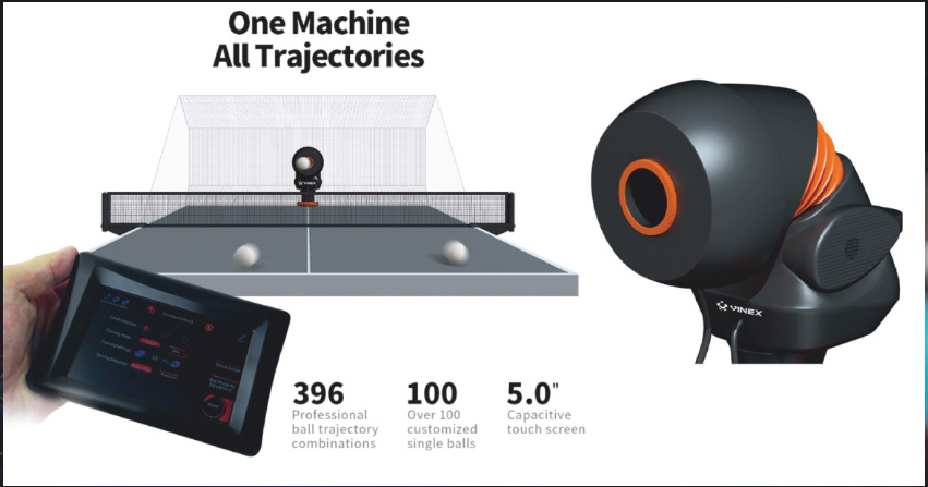 Table Tennis Balls Shooting Machine